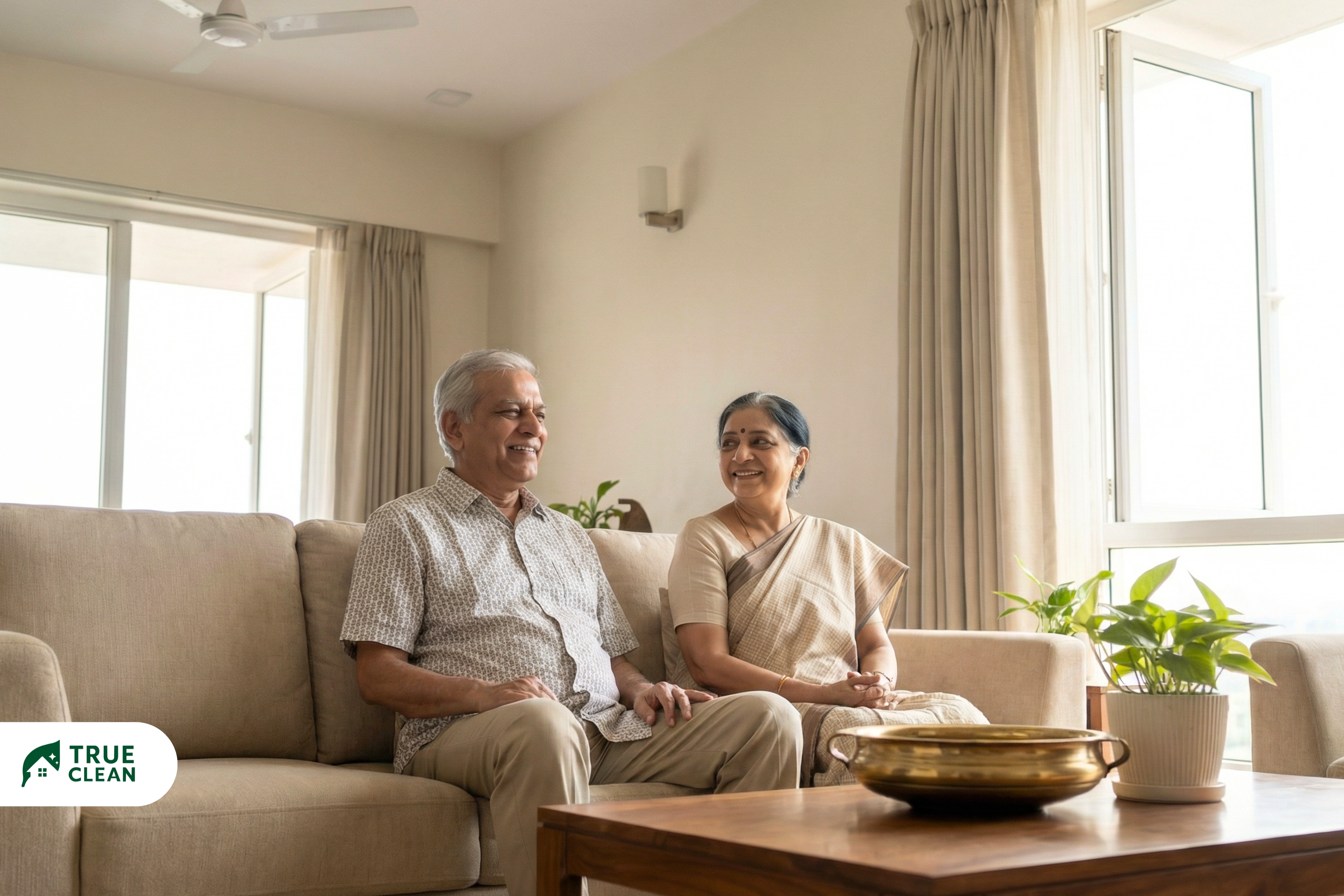 Cleaning checklist for homes with elderly parents in Vadodara